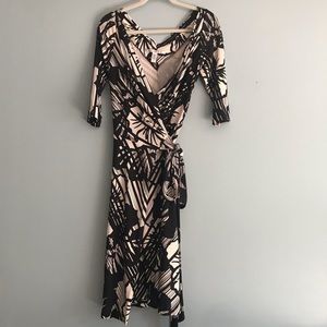 DVF Silk Wrap dress